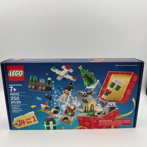 LEGO 40222 24-in-1 Holiday Set Christmas Countdown 250pcs New Sealed
